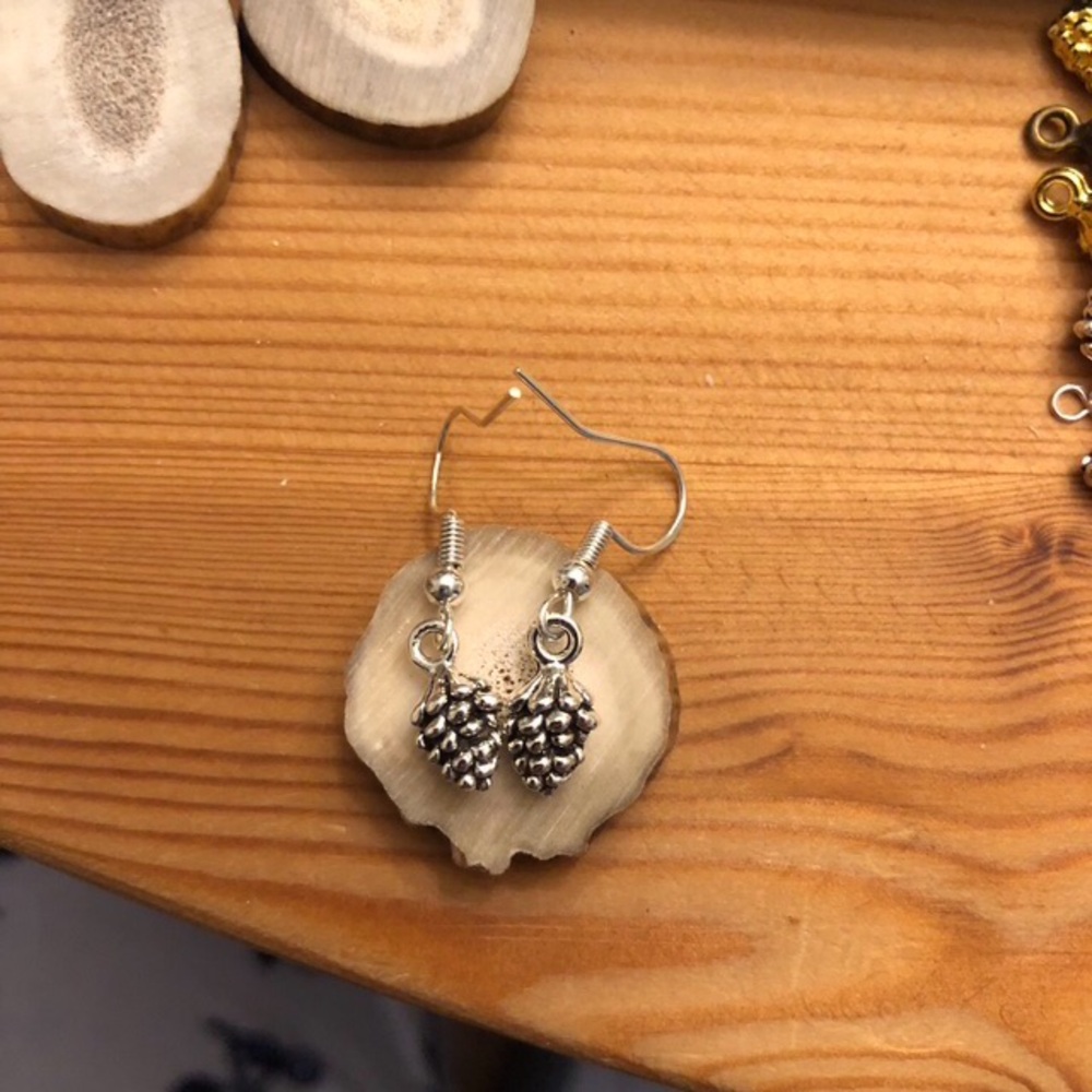 Pinecone Earrings